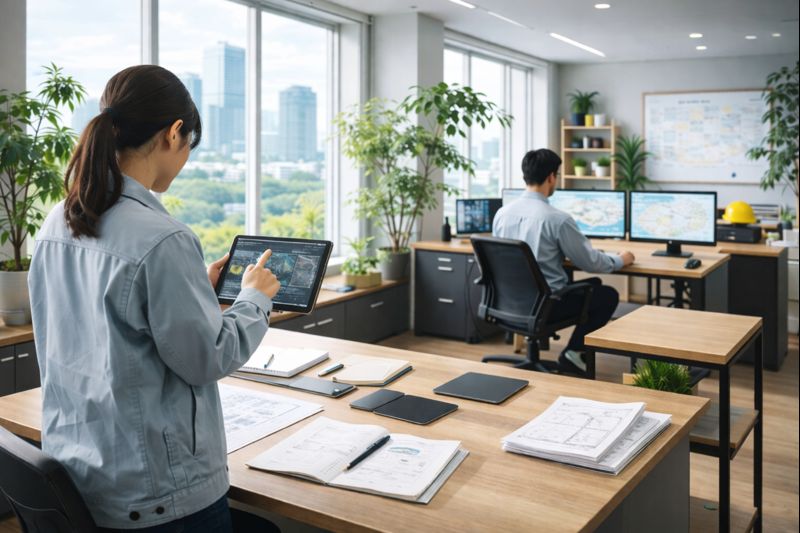 オフィスの風景